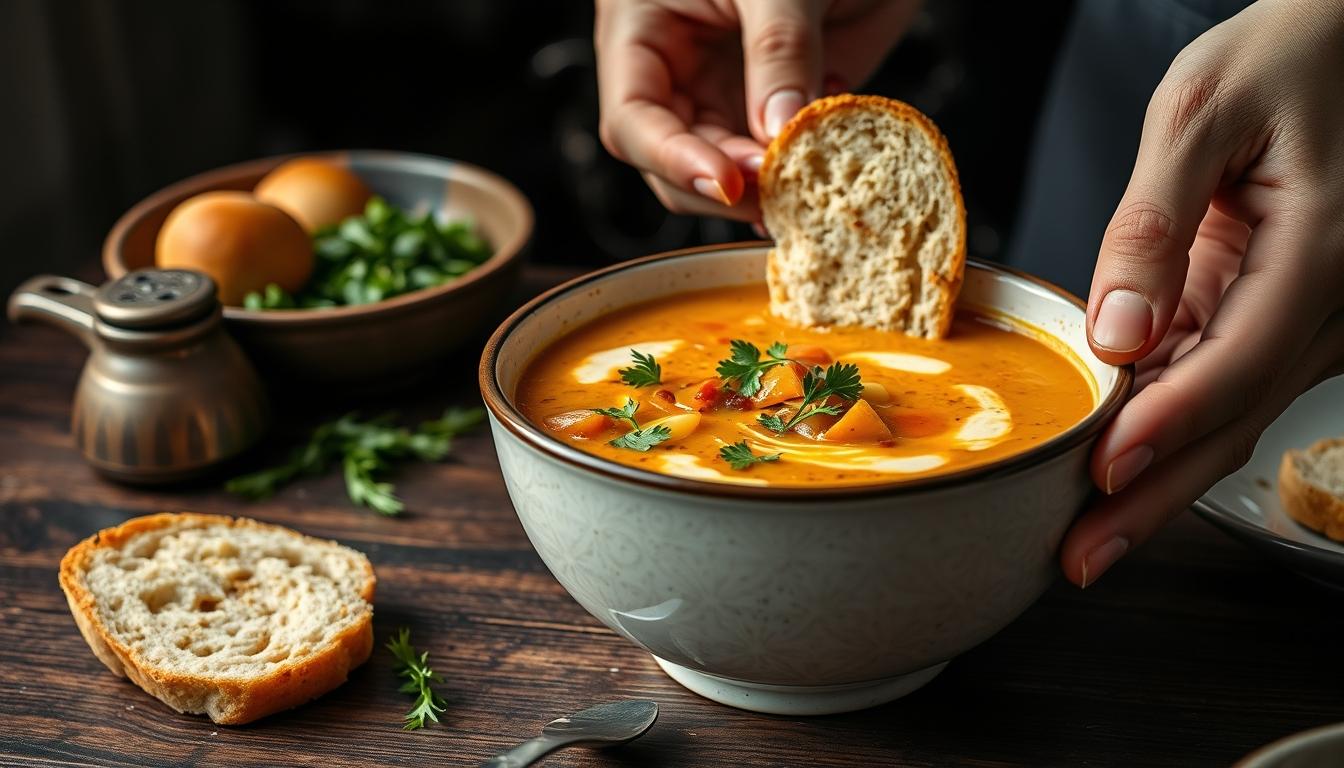 Quick weeknight dinner prepared in a home kitchen