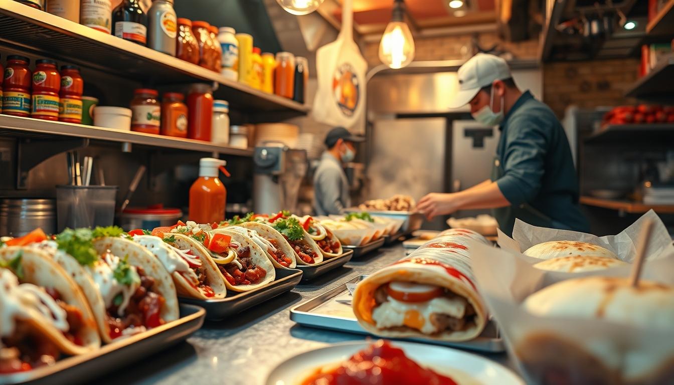 Fresh ingredients for healthy home cooking
